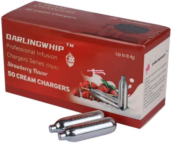 FreshWhip Strawberry Flavour Chargers